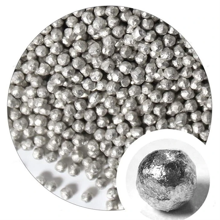 500 g magnesium metallperle 99,99 % ren mg metallgranulat små perler 6 mm for legering Materiale Produksjon DIY Håndverk Dekorasjon
