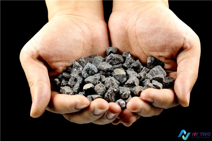 Brunt smeltet alumina