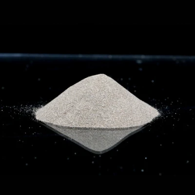 Oppvarmet og keramisk belagt brunt smeltet aluminiumoksyd