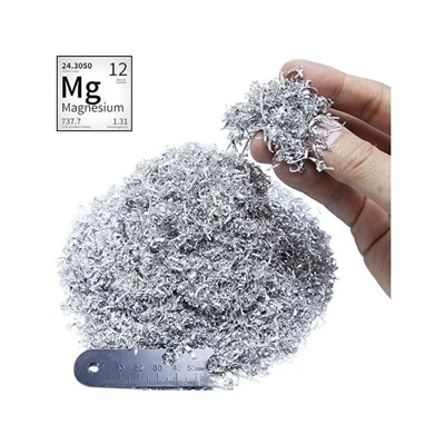 Produktspesifikasjon Grad Industriell klasse Bruk/anvendelse Industriell emballasjetype Pose Emballasjestørrelse 25 kg Kjemisk formel Mg+2 CAS-nummer 7439-95-4 Renhet 99 % Molar Masse 24.305 G/mol Formel Mg Produktbeskrivelse Passer til de stadig økende kravene Av kundene er vi engasjert i å levere magnesiumsnuer.